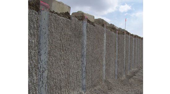 Centron Business Park Retaining Wall