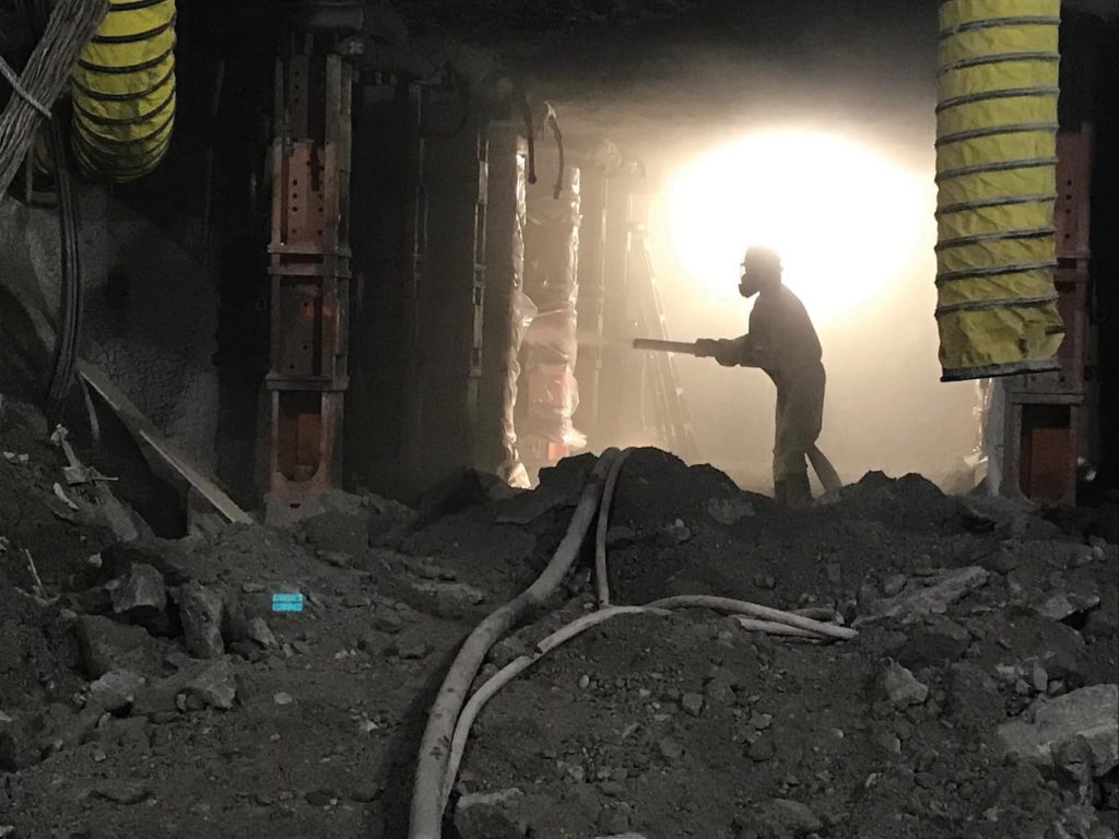 Segmental Excavation Mining and Support of Excavation - Eglinton LRT - Cedarvale Station SEM and SOE