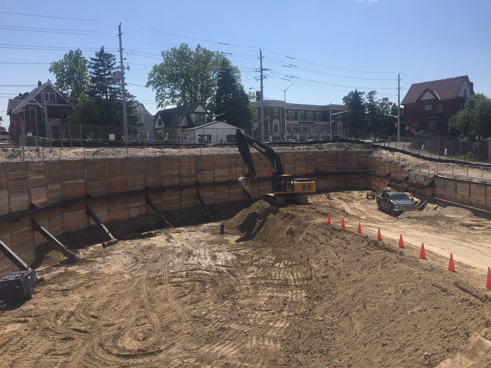 Tie-back Anchor Contractor in the GTA  Welded Tieback Connection Company  Toronto Retaining Wall Support